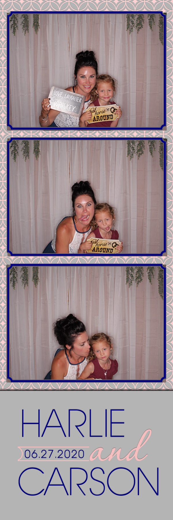 Carson and Harlie's Wedding | View more photos from the event at gallery.photoboothbillings.com/u/PhotoBoothBillings/Carson-and-Harlies-Wedding